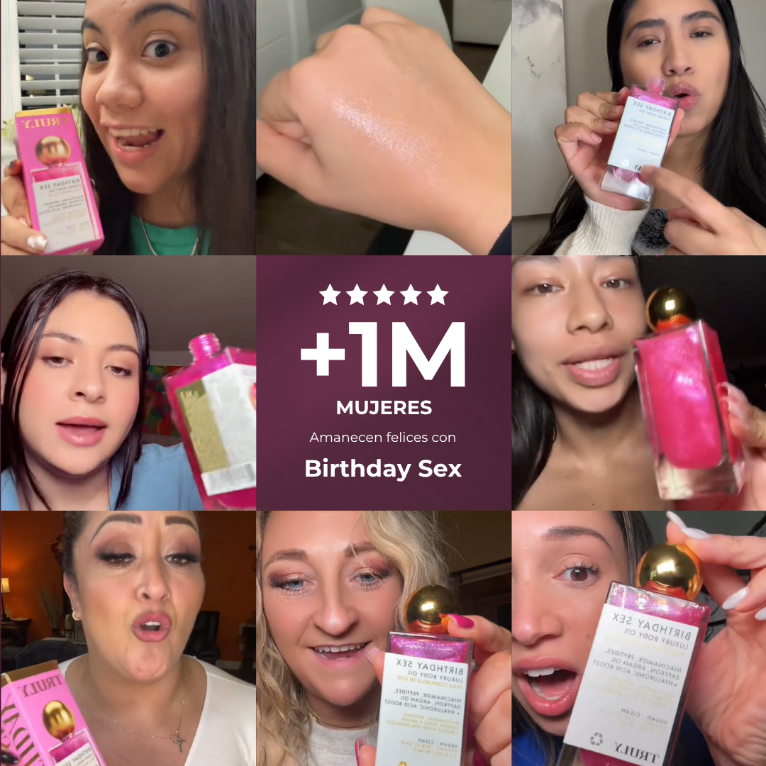 Birthday Sex - Aceite corporal sensual para mujer