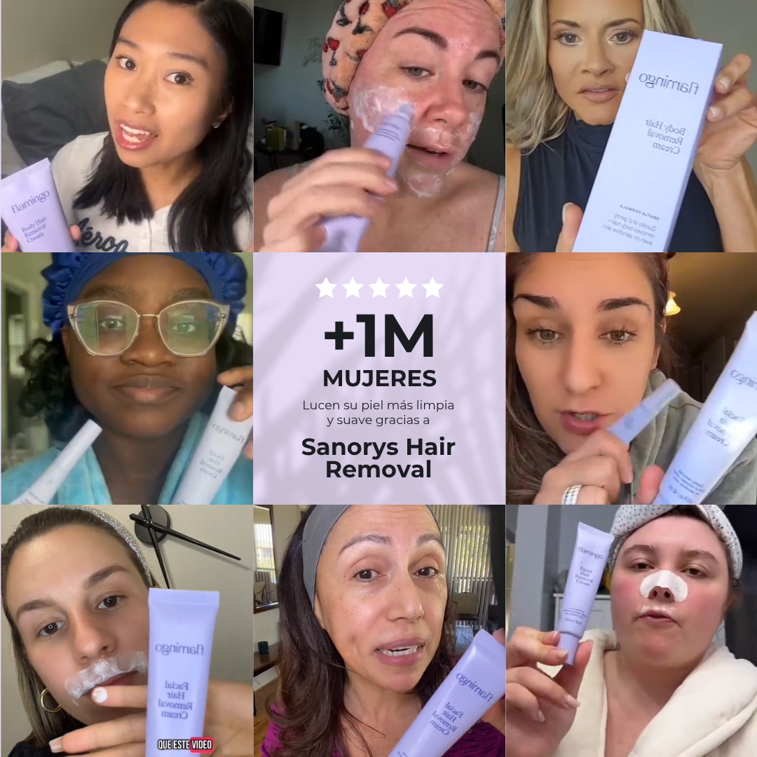 Sanorys Hair Removal - Crema para eliminar vello al instante