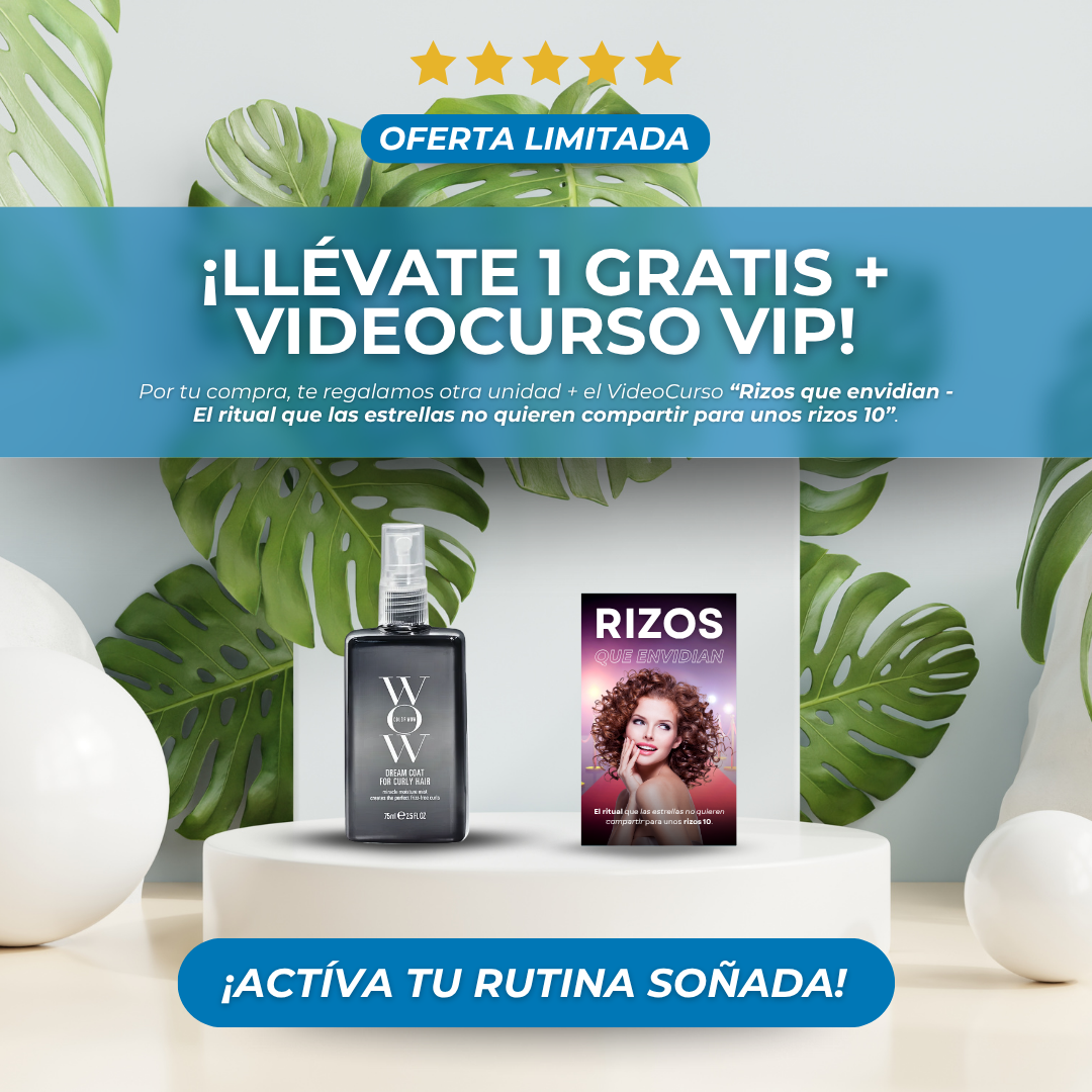 Sanorys WOW- Definición sin frizz para unos rizos perfectos al momento