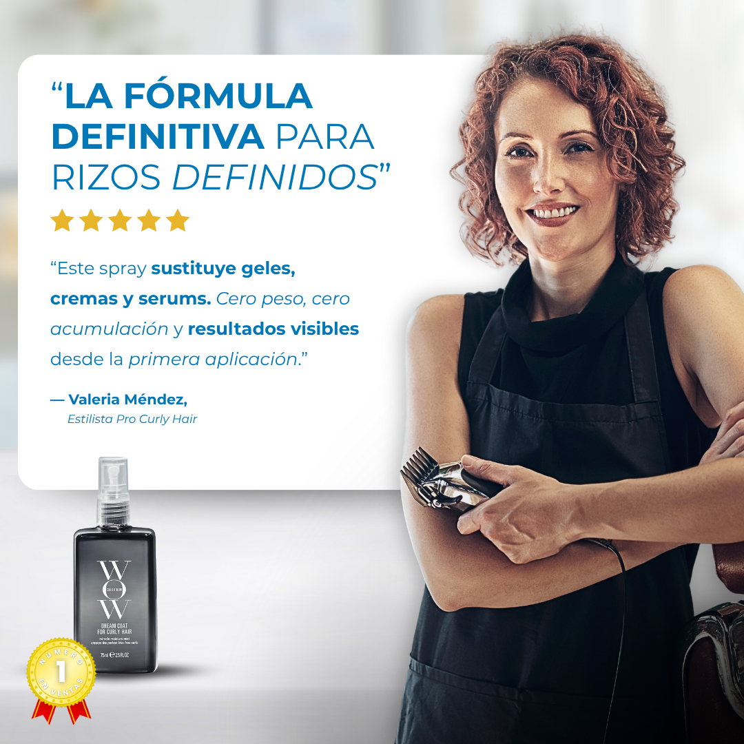 Sanorys WOW- Definición sin frizz para unos rizos perfectos al momento