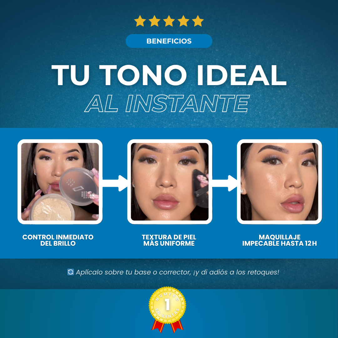 Sanorys OIS - Fija tu maquillaje como si llevaras un filtro real