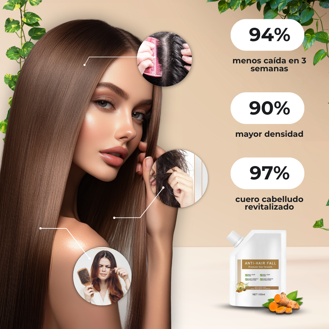 Champú Anti-Caida Sanorys - Frena tu Pérdida de Cabello en 7 días