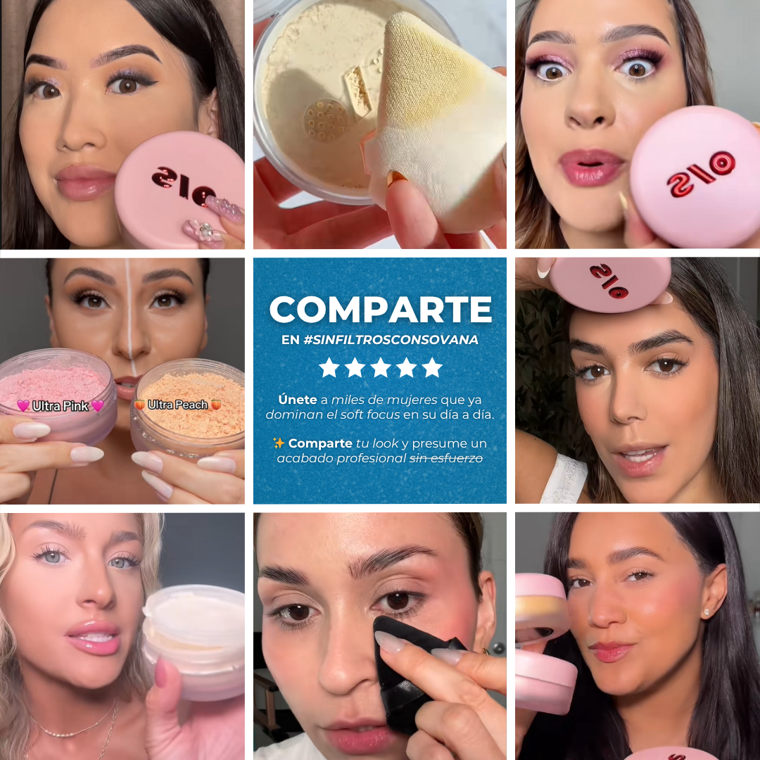 Sanorys OIS - Fija tu maquillaje como si llevaras un filtro real