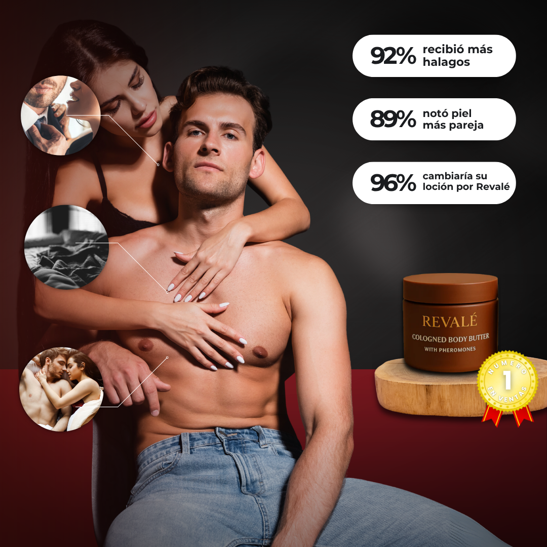 Revalé - Crema Corporal con Feromonas para Hombre
