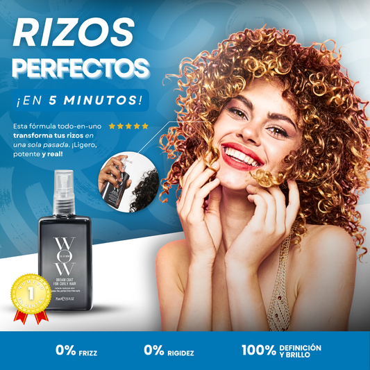 Sanorys WOW- Definición sin frizz para unos rizos perfectos al momento