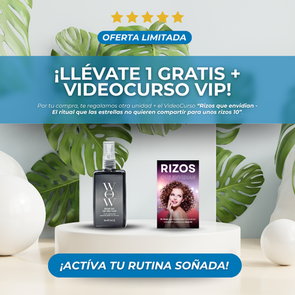 Sanorys WOW- Definición sin frizz para unos rizos perfectos al momento