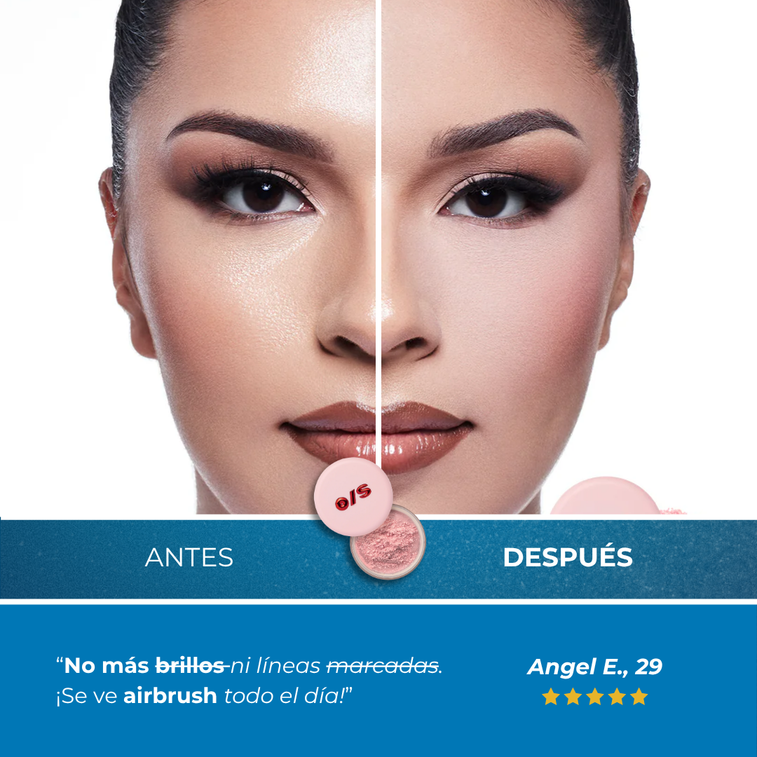 Sanorys OIS - Fija tu maquillaje como si llevaras un filtro real