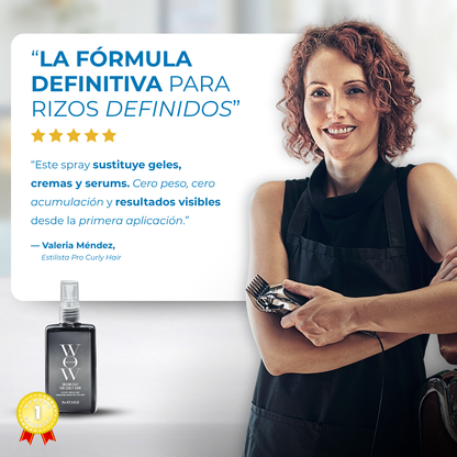 Sanorys WOW- Definición sin frizz para unos rizos perfectos al momento