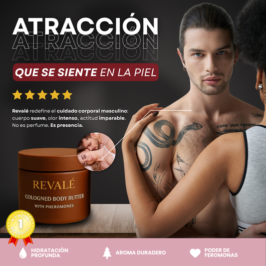 Revalé - Crema Corporal con Feromonas para Hombre