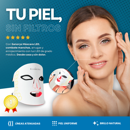 Sanorys - Máscara LED para una piel perfecta al instante