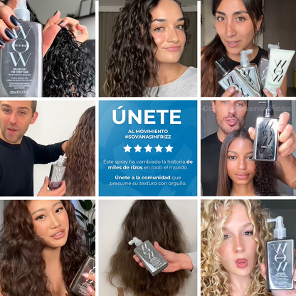 Sanorys WOW- Definición sin frizz para unos rizos perfectos al momento