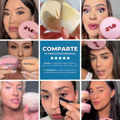 Sanorys OIS - Fija tu maquillaje como si llevaras un filtro real