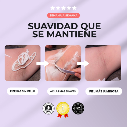 Sanorys Hair Removal - Crema para eliminar vello al instante